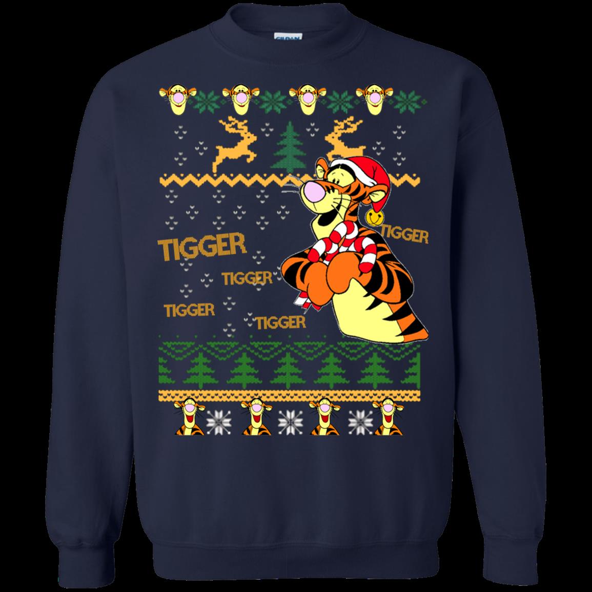 Winnie The Pooh Tigger Ugly Christmas Sweater Shirts 4 » Cool Gifts for You - Mfamilygift Winnie The Pooh Tigger Ugly Christmas Sweater Shirts 4