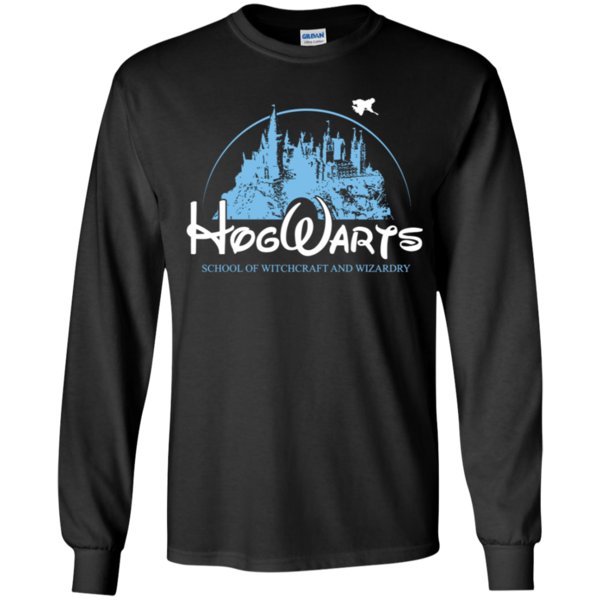Wizneyland – Hogwarts School Funny Logo Disney Shirt Youth Ls Shirt