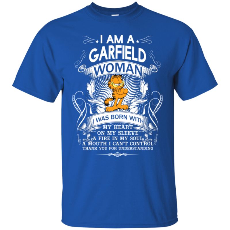 Woman Garfield I Was Born With My Heart On My Sleeve T Shirt Hoodies Sweatshirt 2 » Cool Gifts for You - Mfamilygift Woman Garfield I Was Born With My Heart On My Sleeve T Shirt Hoodies Sweatshirt 2