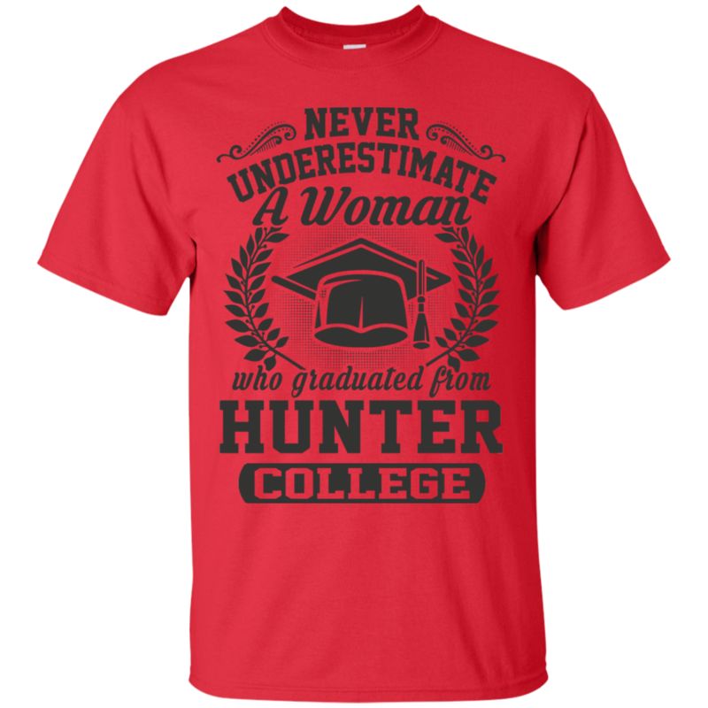 Woman Hunter Never Underestimate A Woman Hunter College T Shirts 2 » Cool Gifts for You - Mfamilygift Woman Hunter Never Underestimate A Woman Hunter College T Shirts 2