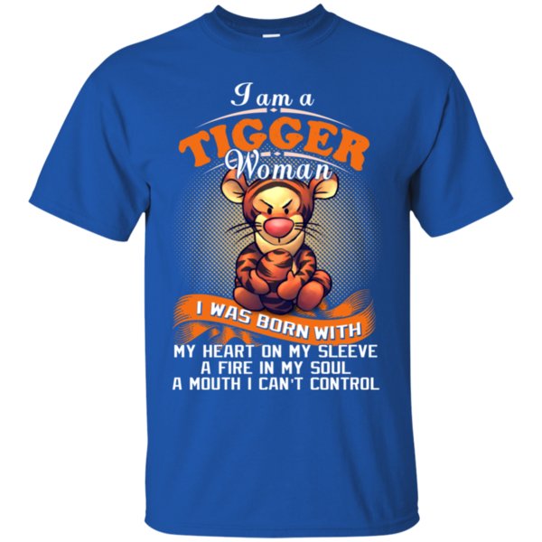 Woman Tigger I Was Born With My Heart On My Sleeve T Shirt Hoodies Sweatshirt 2 » Cool Gifts for You - Mfamilygift Woman Tigger I Was Born With My Heart On My Sleeve T Shirt Hoodies Sweatshirt 2