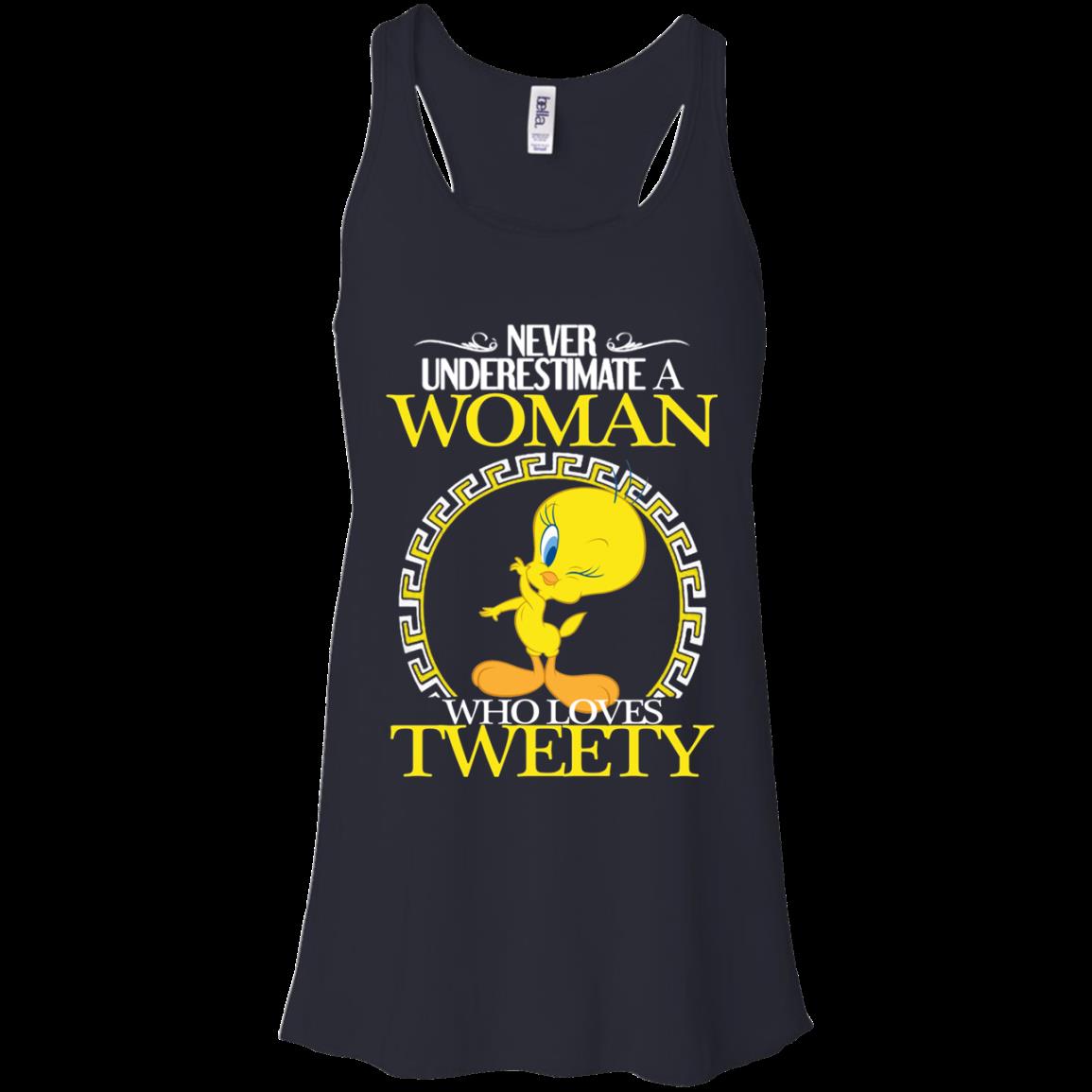 Woman Tweety Never Underestimate Woman Who Loves Tweety T Shirts 4 » Cool Gifts for You - Mfamilygift Woman Tweety Never Underestimate Woman Who Loves Tweety T Shirts 4