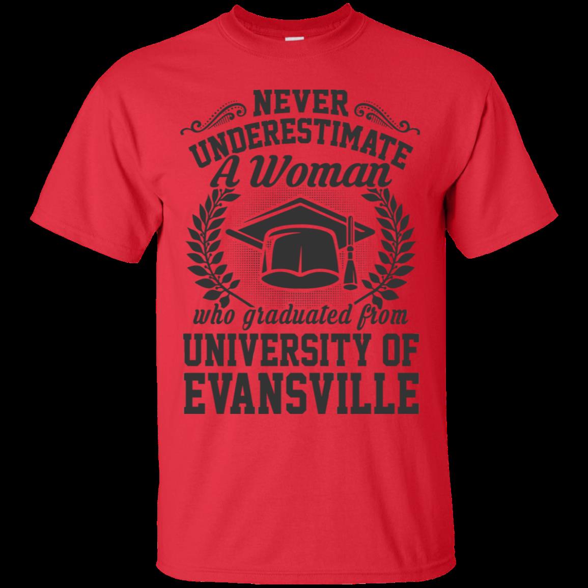 Woman University Of Evansville Never Underestimate Woman Graduated From University Of Evansville T Shirt Hoodies Sweatshirt 1 » Cool Gifts for You - Mfamilygift Woman University Of Evansville Never Underestimate Woman Graduated From University Of Evansville T Shirt Hoodies Sweatshirt 1