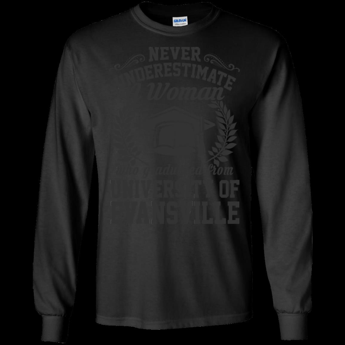 Woman University Of Evansville Never Underestimate Woman Graduated From University Of Evansville T Shirt Hoodies Sweatshirt 3 » Cool Gifts for You - Mfamilygift Woman University Of Evansville Never Underestimate Woman Graduated From University Of Evansville T Shirt Hoodies Sweatshirt 3