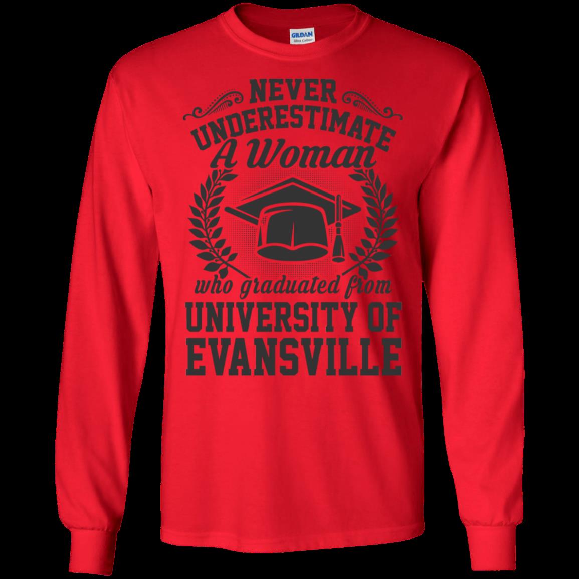 Woman University Of Evansville Never Underestimate Woman Graduated From University Of Evansville T Shirt Hoodies Sweatshirt 4 » Cool Gifts for You - Mfamilygift Woman University Of Evansville Never Underestimate Woman Graduated From University Of Evansville T Shirt Hoodies Sweatshirt 4