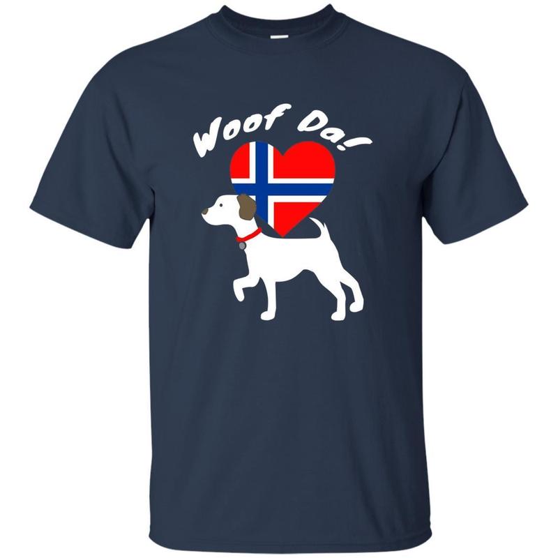 Woof Da Dog Norwegian Norway Scandinavian Heart Funny Tee 1 » Cool Gifts for You - Mfamilygift Woof Da Dog Norwegian Norway Scandinavian Heart Funny Tee 1