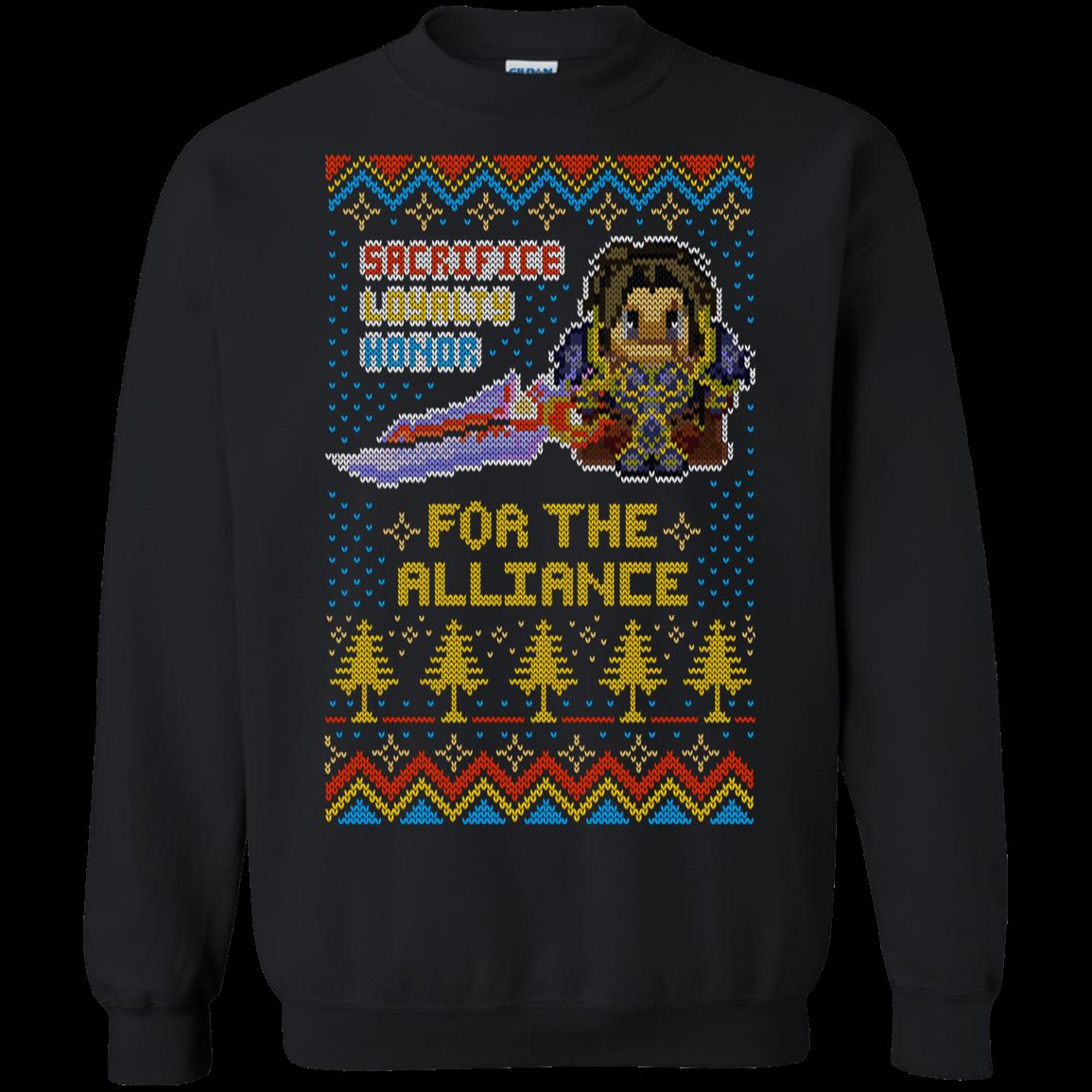 World Of Warcraft Ugly Christmas For The Alliance Christmas Ugly Sweater