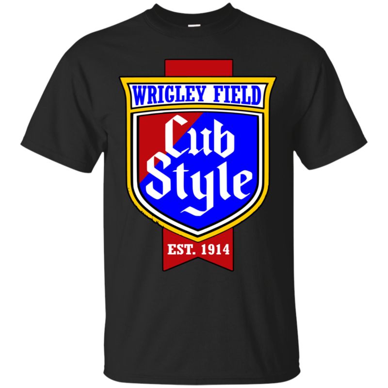 Wrigley Field Cub Style T Shirts