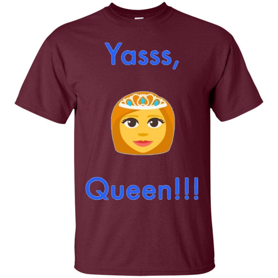 Yass Yazz Queen Emoji T-Shirt 2 » Cool Gifts for You - Mfamilygift Yass Yazz Queen Emoji T-Shirt 2