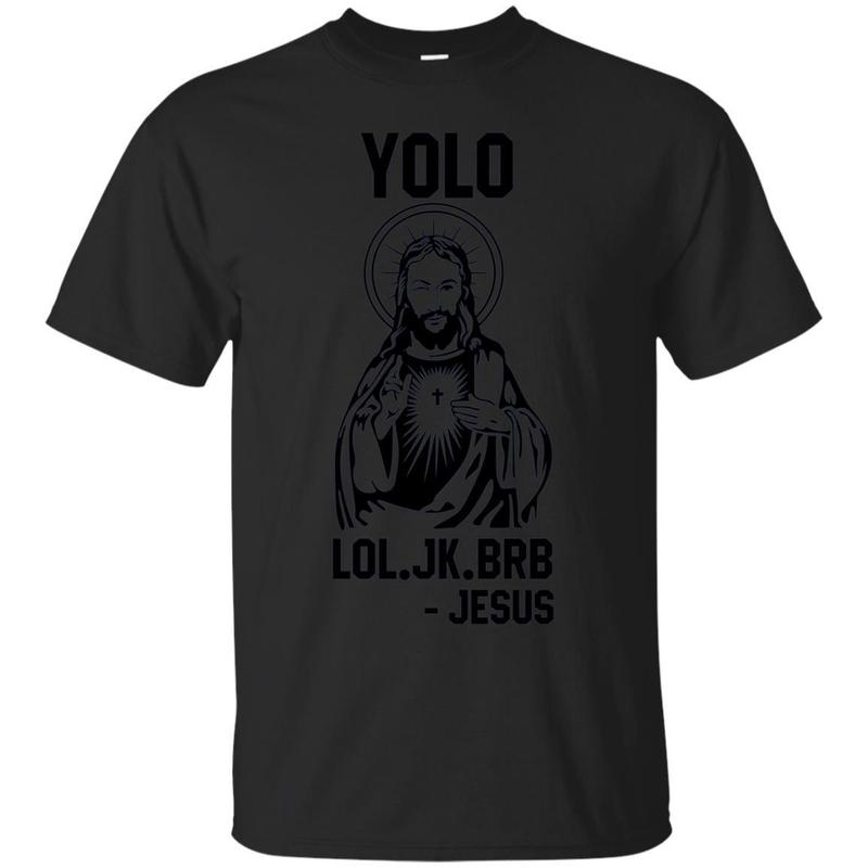 Yolo Lol Jk Brb – Jesus Wink Graphic Long Sleeve Shirt Yolo Lol Jk Brb – Jesus Wink Graphic Long Sleeve Shirt