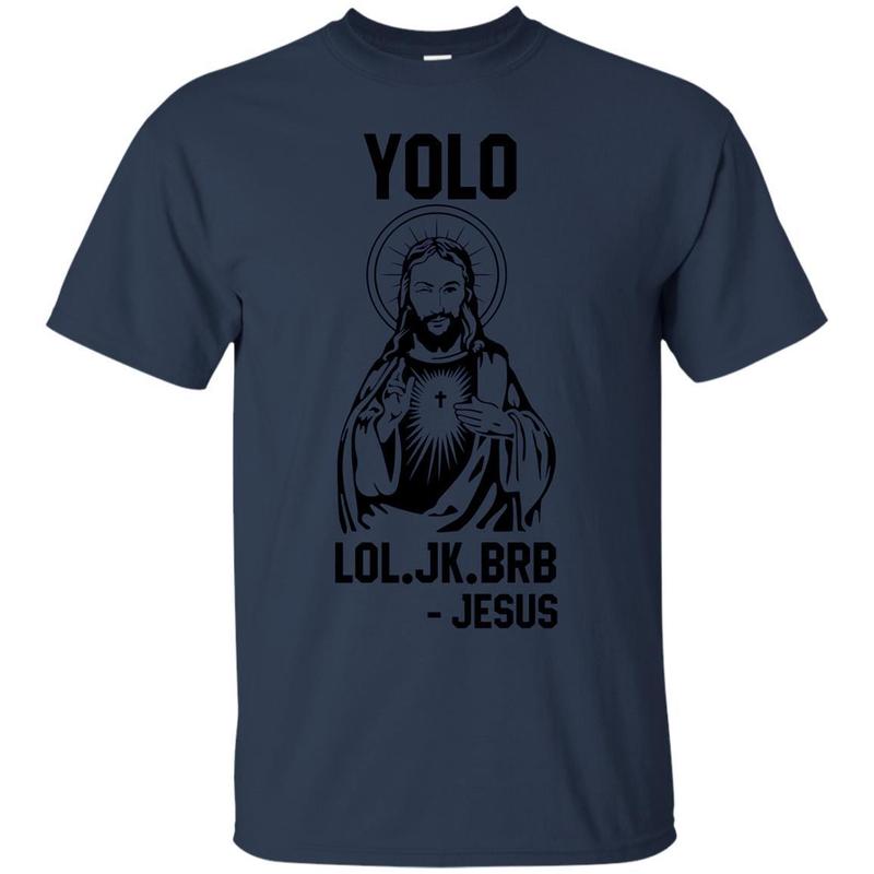 Yolo Lol Jk Brb – Jesus Wink Graphic Long Sleeve Shirt 1 » Cool Gifts for You - Mfamilygift Yolo Lol Jk Brb – Jesus Wink Graphic Long Sleeve Shirt 1