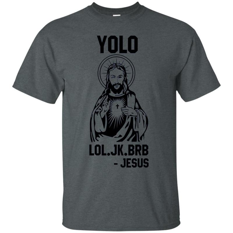 Yolo Lol Jk Brb – Jesus Wink Graphic Long Sleeve Shirt 4 » Cool Gifts for You - Mfamilygift Yolo Lol Jk Brb – Jesus Wink Graphic Long Sleeve Shirt 4