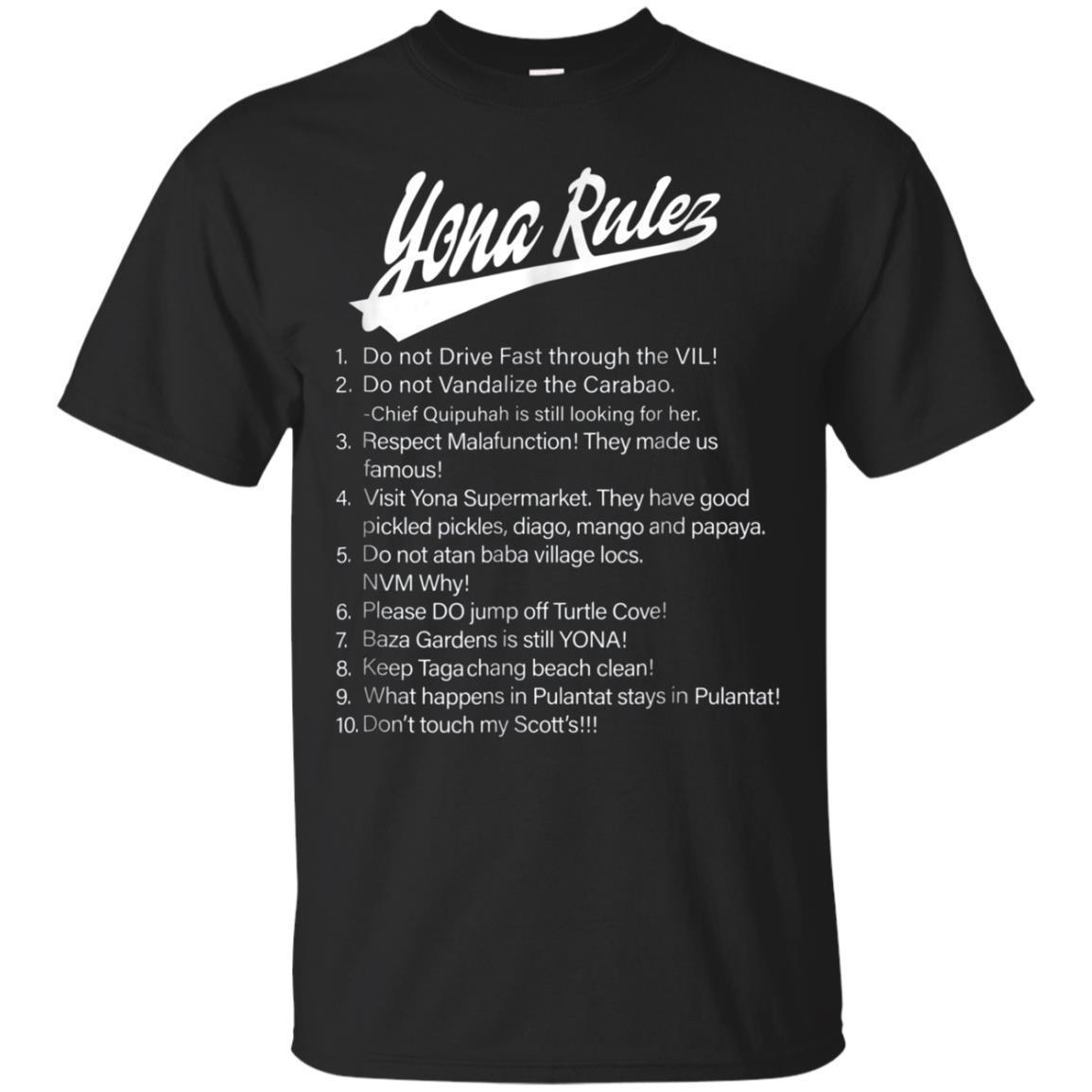 Yona Rulez! Guam 671 Chamorro Pride T Shirt Dark
