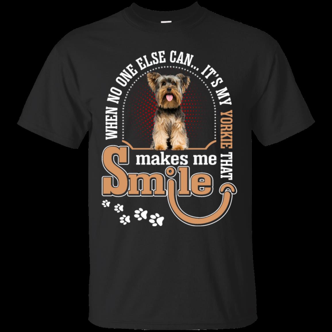 Yorkshire Shirts It’S My Yorkie That Makes Me Smile