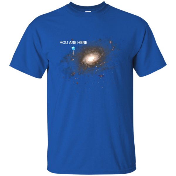 You Are Here Universe Galaxy T Shirt Hoodie Sweater 3 » Cool Gifts for You - Mfamilygift You Are Here Universe Galaxy T Shirt Hoodie Sweater 3