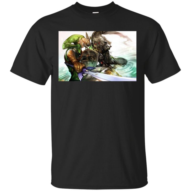 Zelda Ocarina Of Time Link & Dark Link Shirts