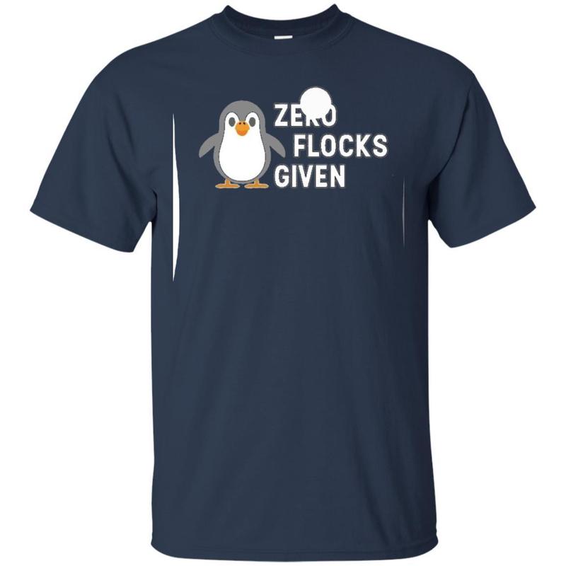 Zero Flocks Given Funny Penguin Women’S Summer Short Sleeve T-Shirt Crewneck Tees 1 » Cool Gifts for You - Mfamilygift Zero Flocks Given Funny Penguin Women’S Summer Short Sleeve T-Shirt Crewneck Tees 1