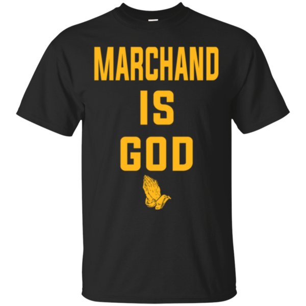Brad Marchand Is God Boston Hockey Shirt Cotton Shirt