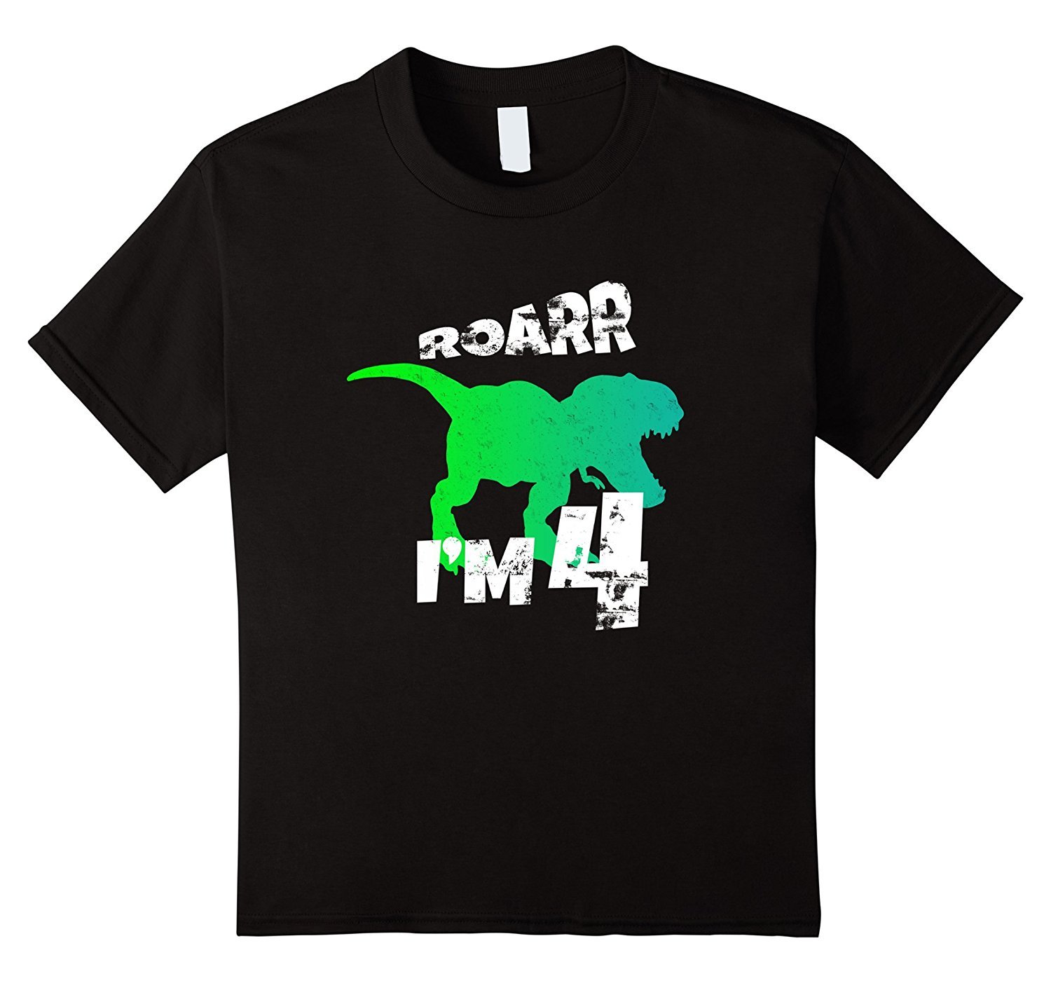 Kids Roar I'm Four Dinosaur 4 Year Old Birthday Boy Gift Shirt Kids Roar I'm Four Dinosaur 4 Year Old Birthday Boy Gift Shirt