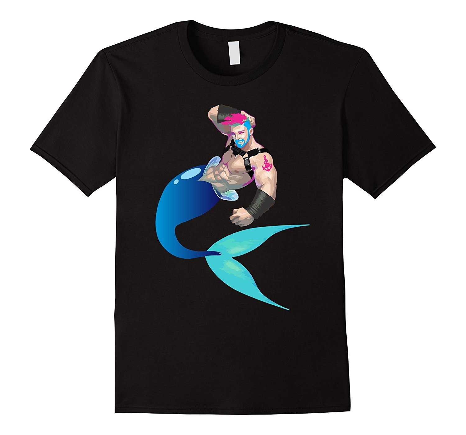 Merman Gay Cruise T-Shirts for Men Beaches Boats and Bros Merman Gay Cruise T-Shirts for Men Beaches Boats and Bros