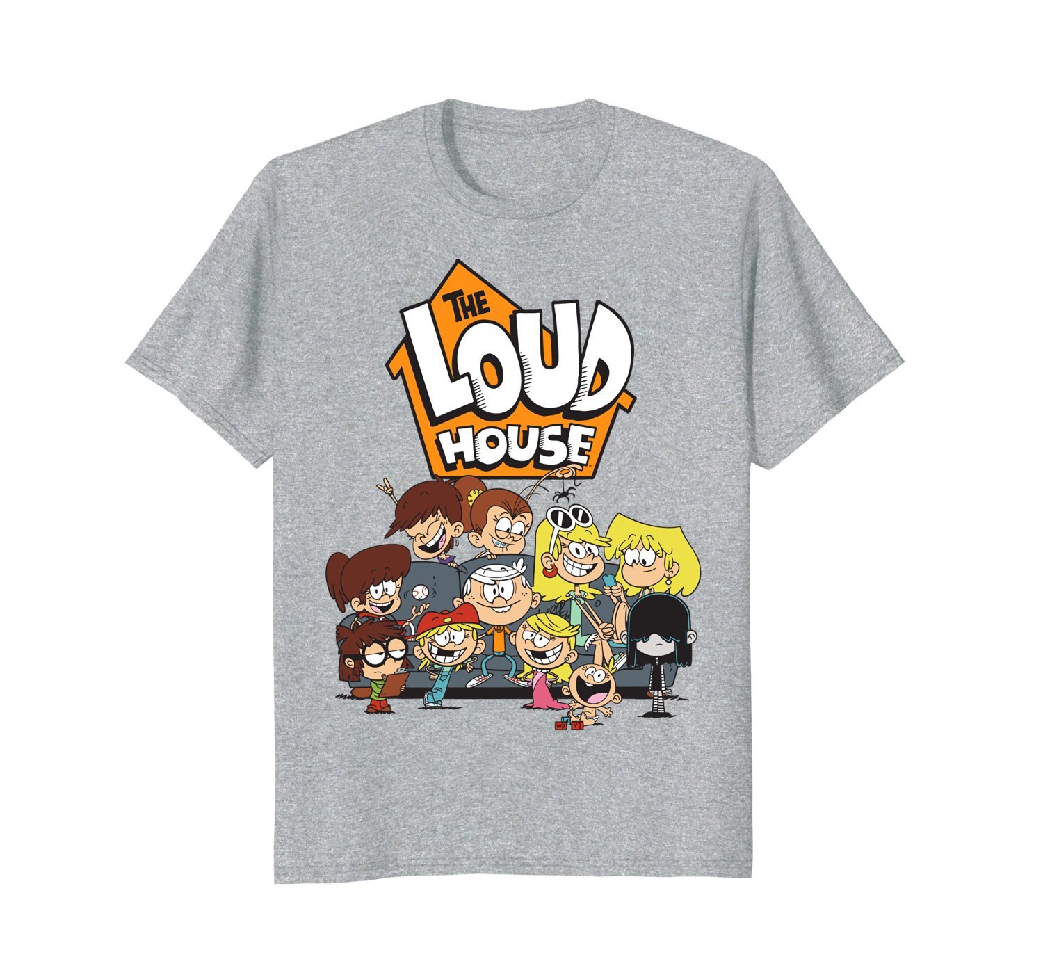 Nickelodeon The Loud House Character T-Shirt 1 » Cool Gifts for You - Mfamilygift Nickelodeon The Loud House Character T-Shirt 1