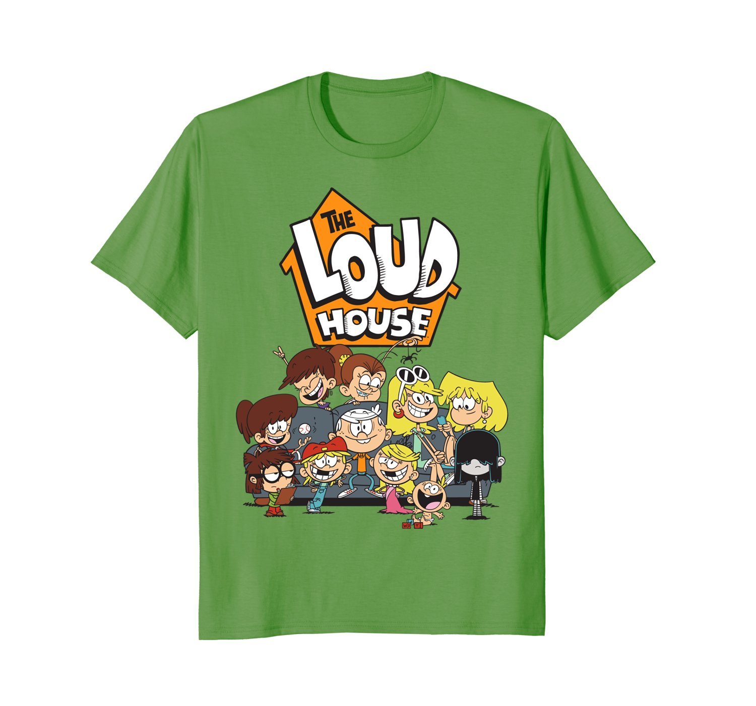 Nickelodeon The Loud House Character T-Shirt 2 » Cool Gifts for You - Mfamilygift Nickelodeon The Loud House Character T-Shirt 2