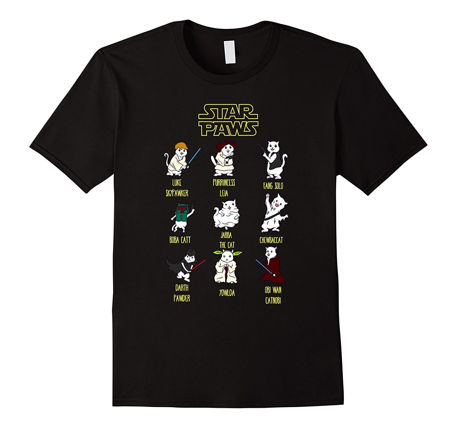 Star Paws T Shirt - Funny Cat T Shirt - Cat Lover T Shirt Star Paws T Shirt - Funny Cat T Shirt - Cat Lover T Shirt