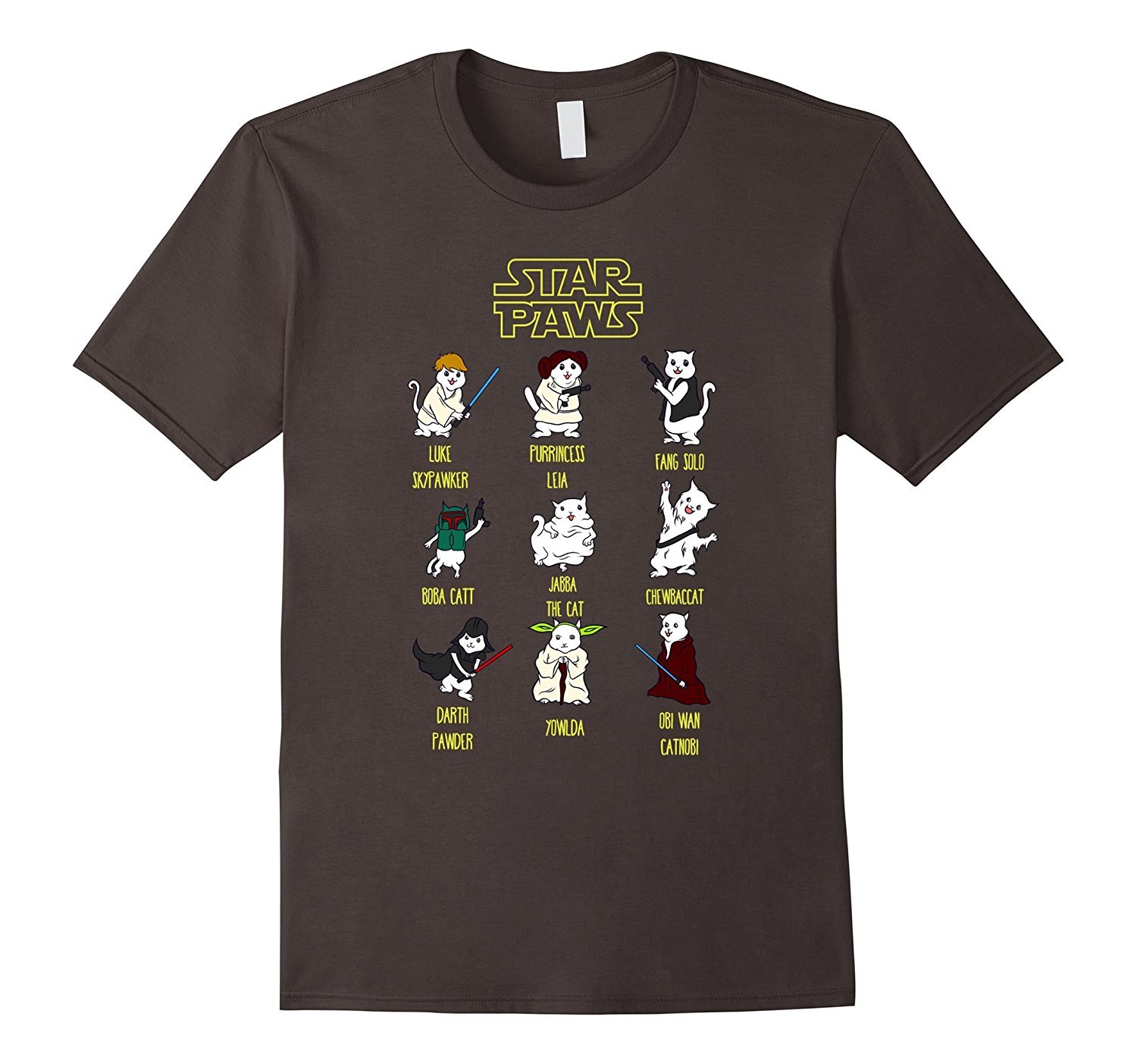 Star Paws T Shirt - Funny Cat T Shirt - Cat Lover T Shirt 2 » Cool Gifts for You - Mfamilygift Star Paws T Shirt - Funny Cat T Shirt - Cat Lover T Shirt 2