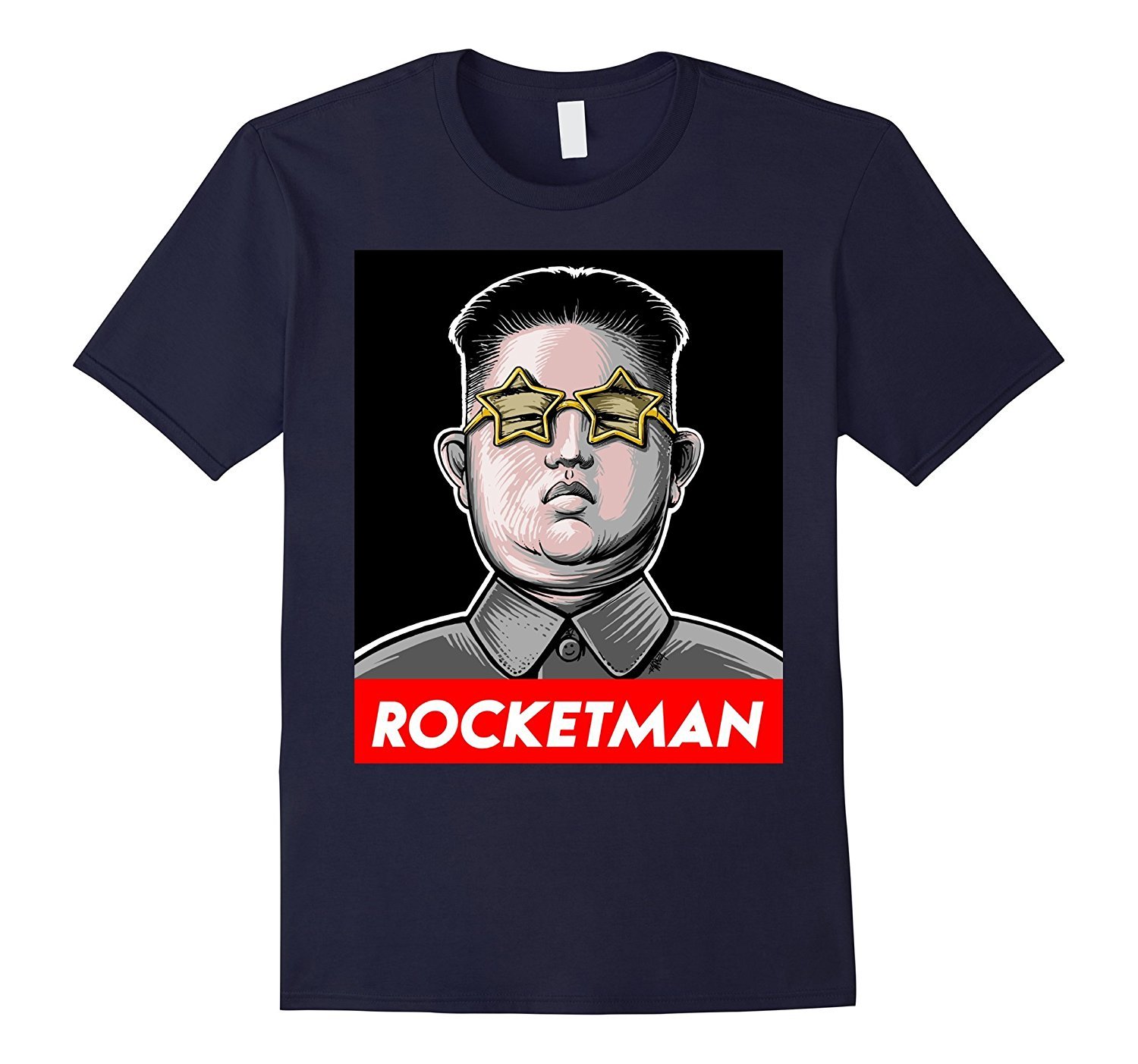 Trump Rocket Man Kim Jong Un North Korea Funny Nuke Shirt 1 » Cool Gifts for You - Mfamilygift Trump Rocket Man Kim Jong Un North Korea Funny Nuke Shirt 1