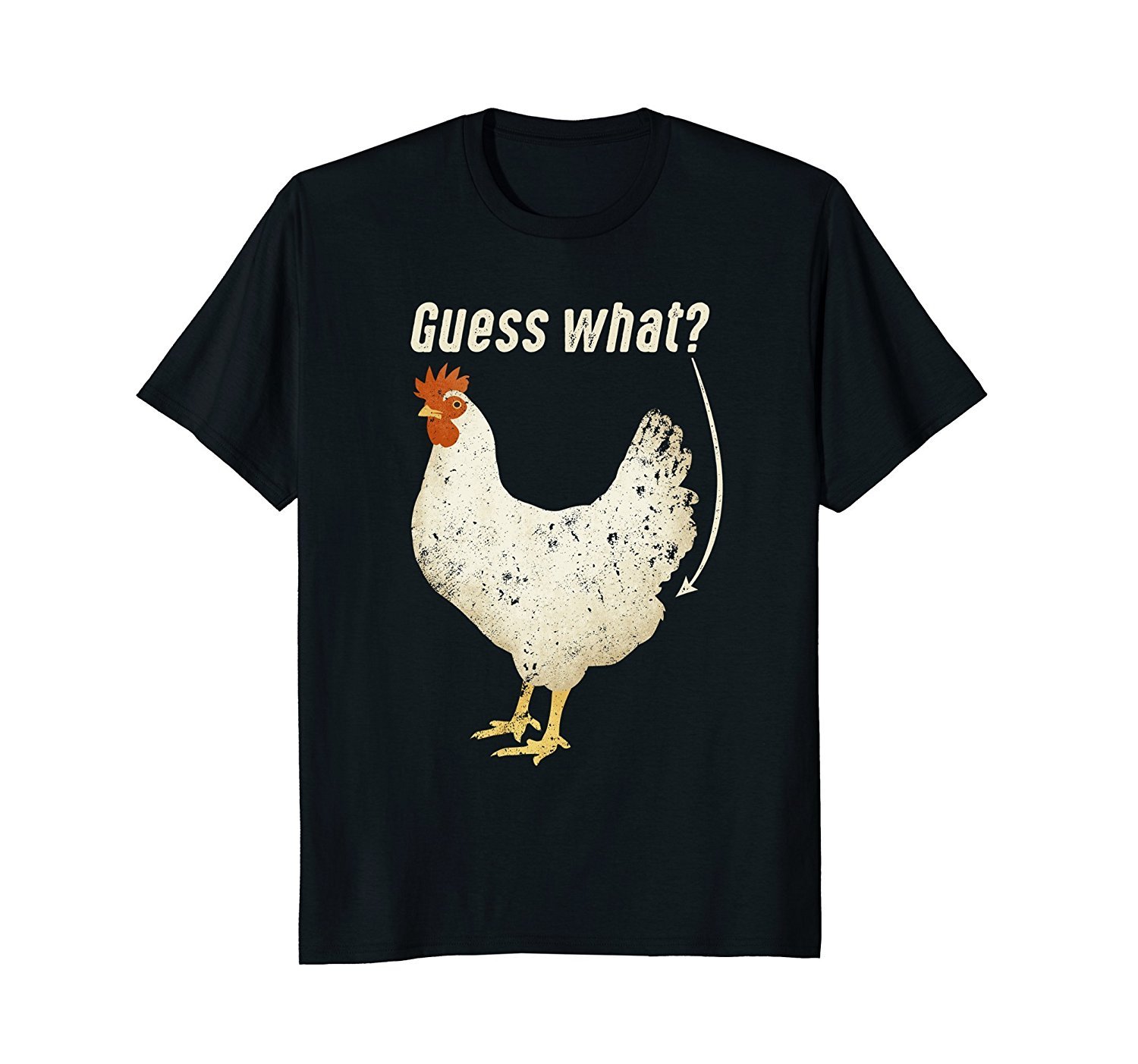 Vintage Guess What' Chicken Butt Funny T-Shirt Vintage Guess What' Chicken Butt Funny T-Shirt