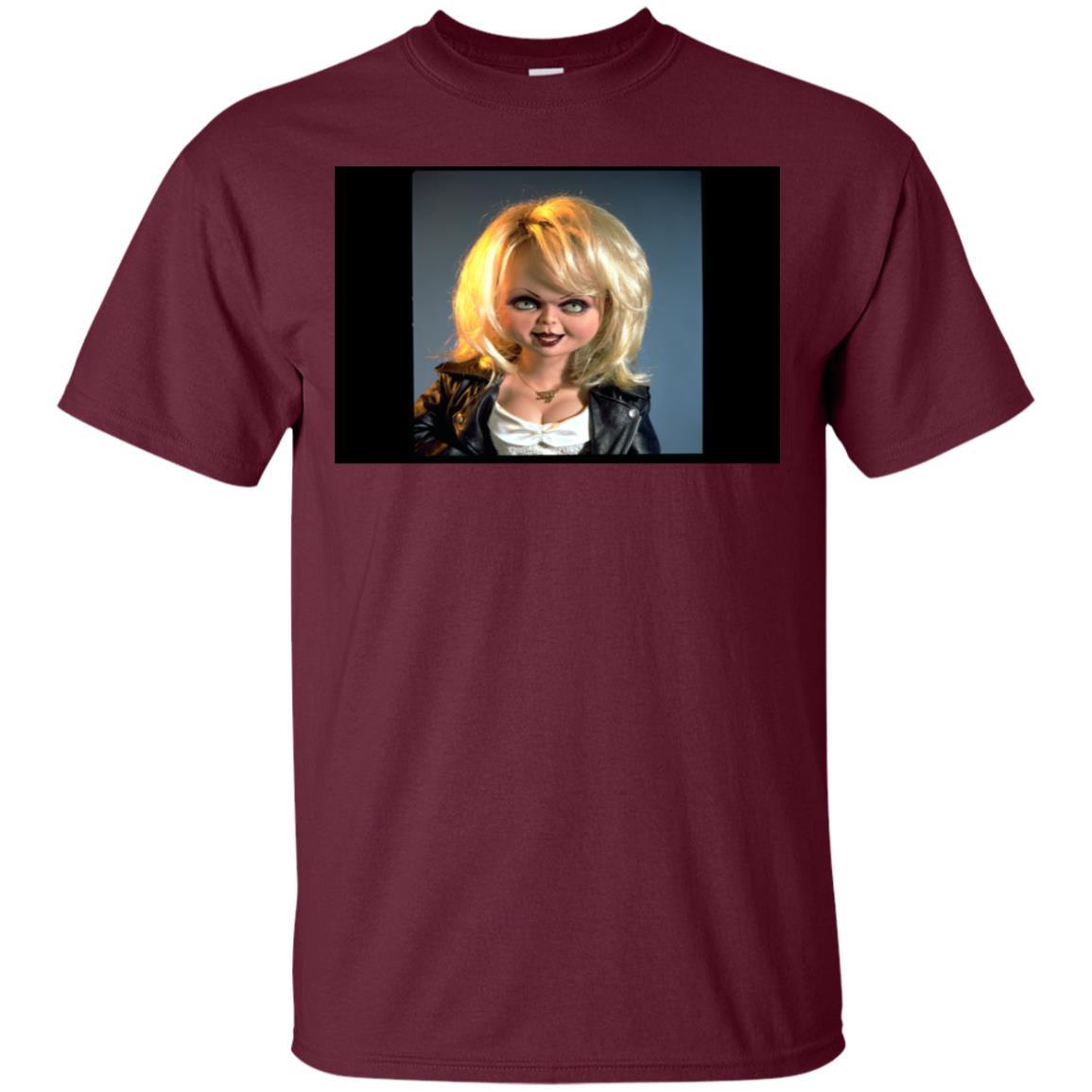Bride Of Chucky Tiffany Close Up T-shirt 2 » Cool Gifts for You - Mfamilygift Bride Of Chucky Tiffany Close Up T-shirt 2