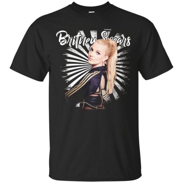 Britney Spears Uk Tour Shirt, Britney Portrait Tee Tour 2018 Concert Tee Cotton Shirt