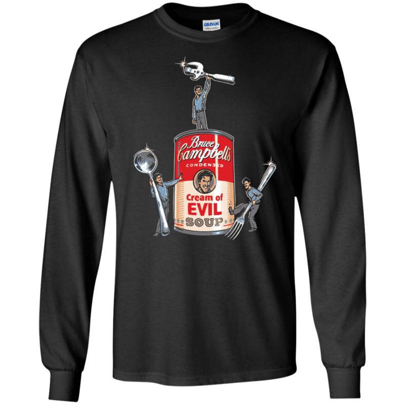Bruce Campbell?s Shirts Cream Of Evil Soup 2 » Cool Gifts for You - Mfamilygift Bruce Campbell?s Shirts Cream Of Evil Soup 2