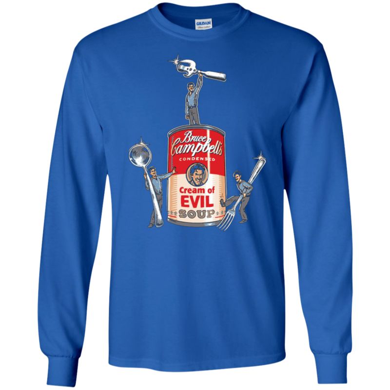 Bruce Campbell?s Shirts Cream Of Evil Soup 3 » Cool Gifts for You - Mfamilygift Bruce Campbell?s Shirts Cream Of Evil Soup 3