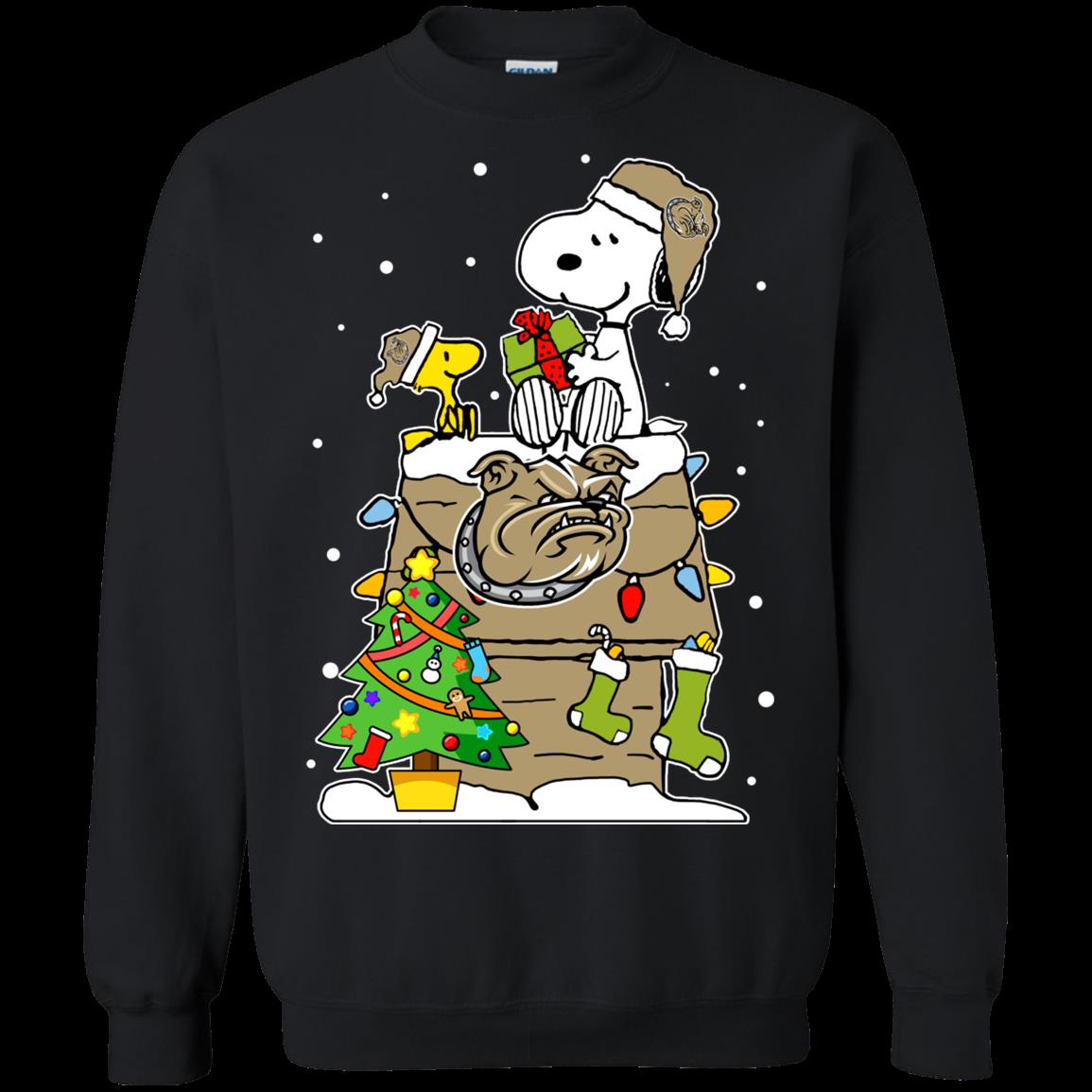 Bryant Bulldogs Ugly Christmas Sweaters Snoopy Hoodies Sweatshirts Bryant Bulldogs Ugly Christmas Sweaters Snoopy Hoodies Sweatshirts