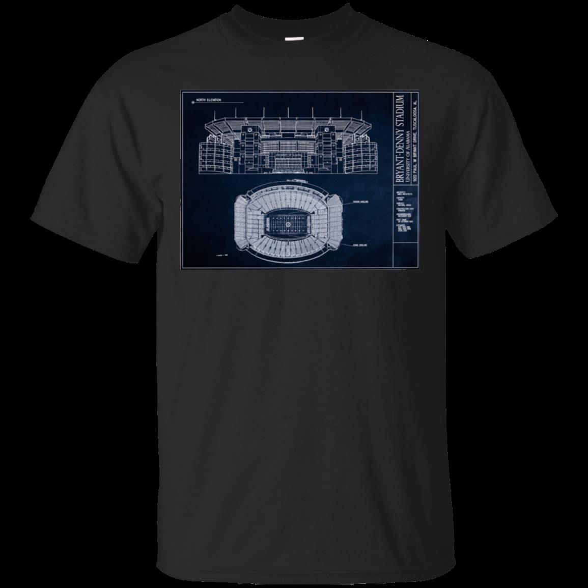 Bryant-denny Stadium Blue Print T Shirt Hoodies Sweatshirt Bryant-denny Stadium Blue Print T Shirt Hoodies Sweatshirt