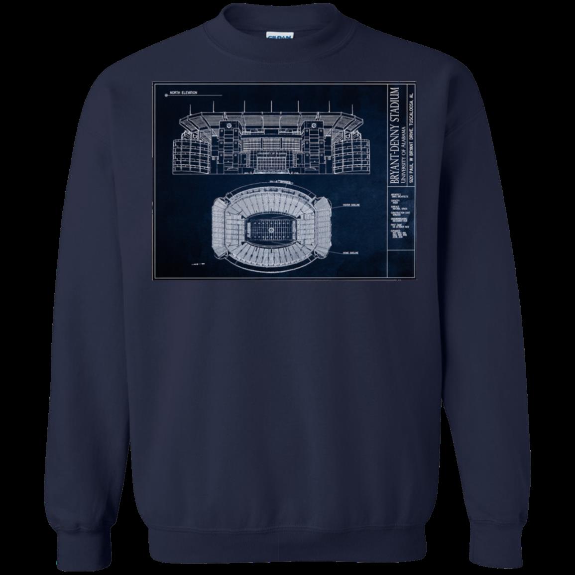 Bryant-denny Stadium Blue Print T Shirt Hoodies Sweatshirt 2 » Cool Gifts for You - Mfamilygift Bryant-denny Stadium Blue Print T Shirt Hoodies Sweatshirt 2