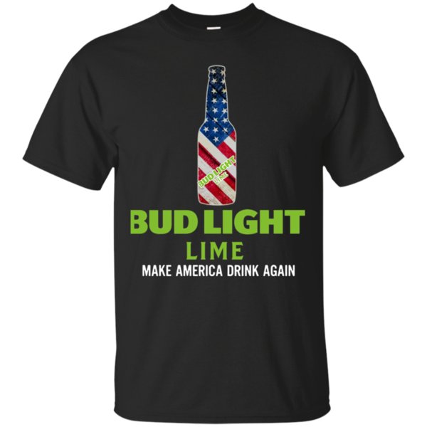 Bud Light Lime Make America Drink Again T Shirt Hoodie Sweater