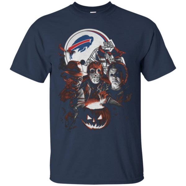 Buffalo Bills Halloween Scream Team T Shirt Cotton Shirt 3 » Cool Gifts for You - Mfamilygift Buffalo Bills Halloween Scream Team T Shirt Cotton Shirt 3