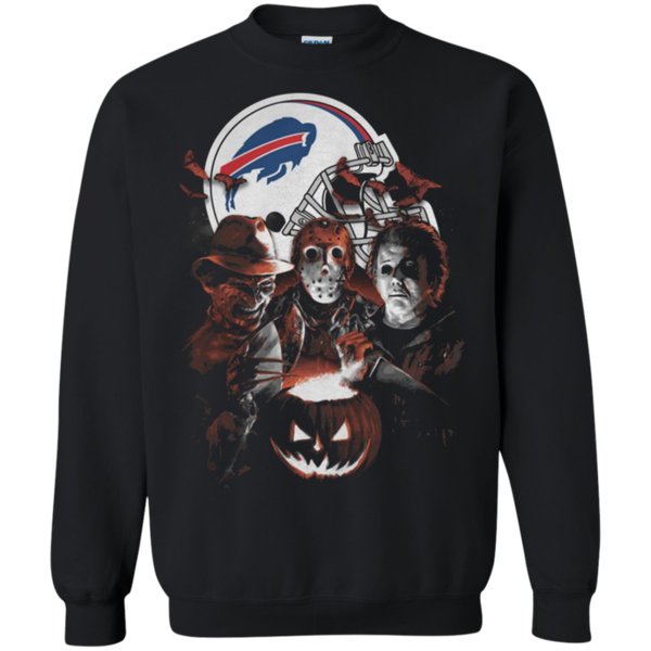 Buffalo Bills Halloween Scream Team T Shirt Sweatshirt Buffalo Bills Halloween Scream Team T Shirt Sweatshirt