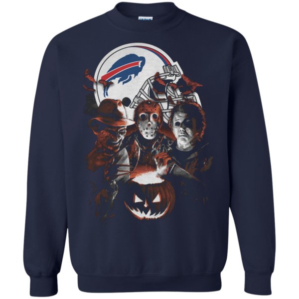 Buffalo Bills Halloween Scream Team T Shirt Sweatshirt 3 » Cool Gifts for You - Mfamilygift Buffalo Bills Halloween Scream Team T Shirt Sweatshirt 3