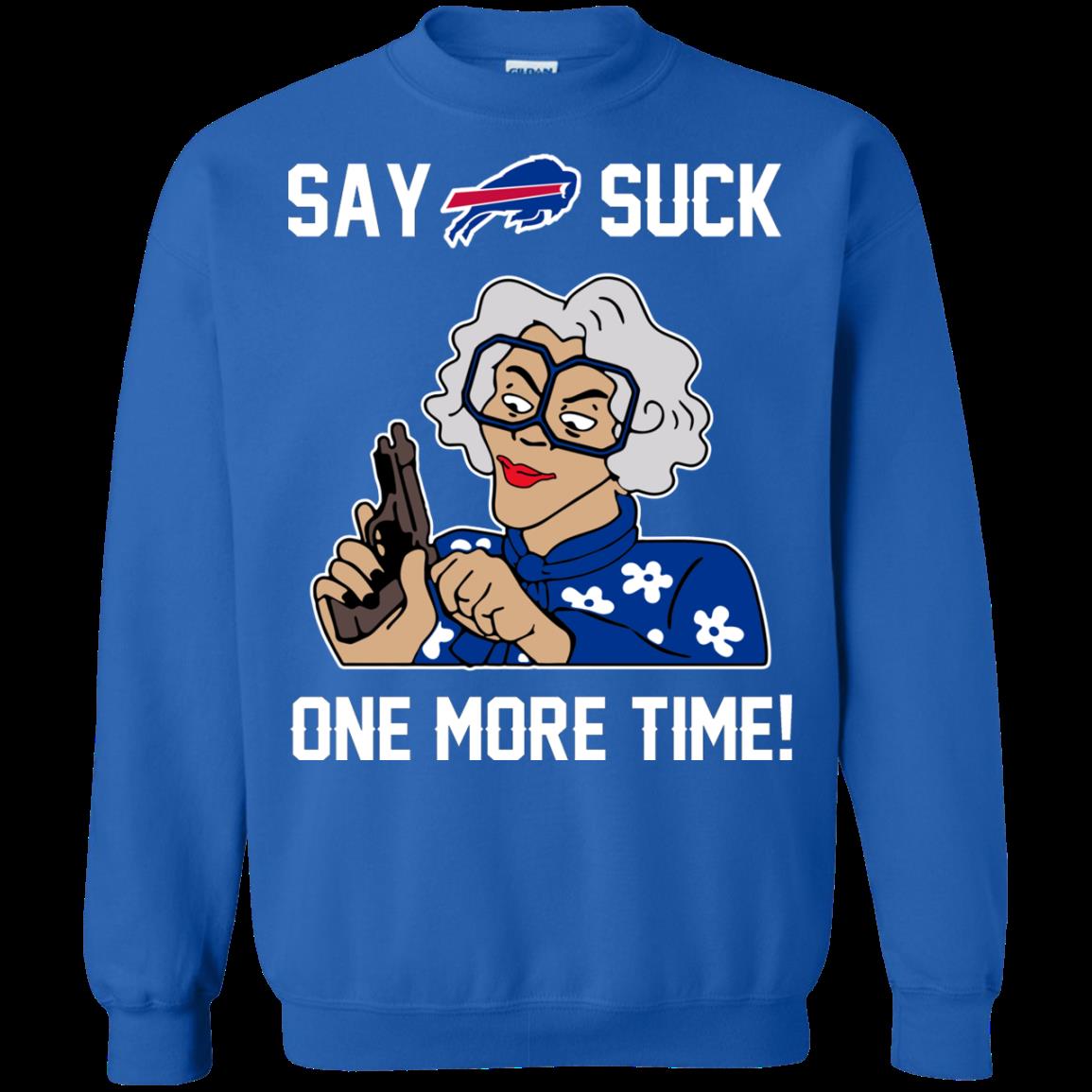 Buffalo Bills Madea Shirts Say It One More Time 2 » Cool Gifts for You - Mfamilygift Buffalo Bills Madea Shirts Say It One More Time 2
