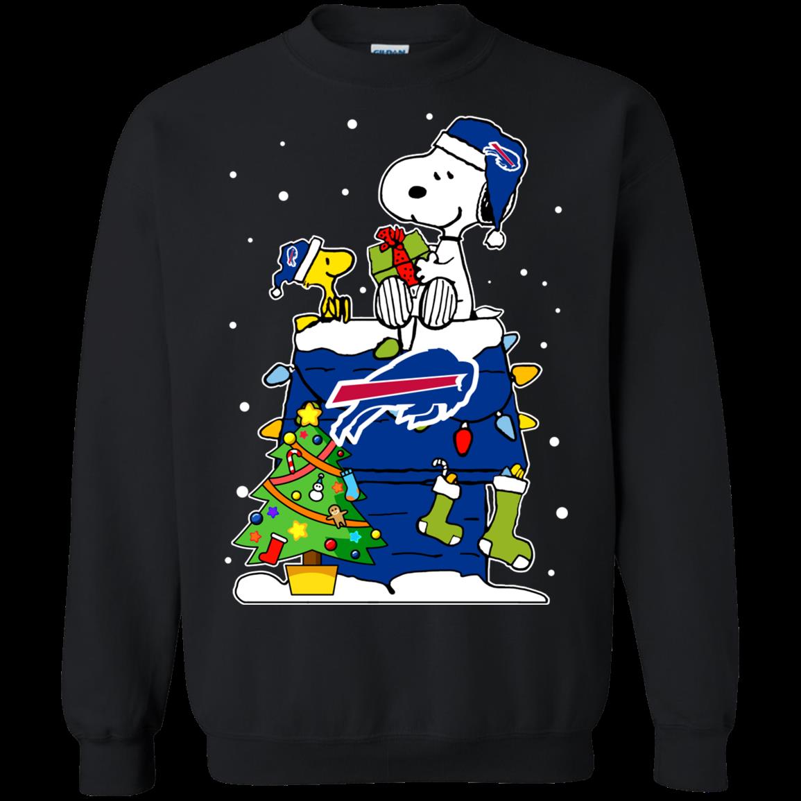 Buffalo Bills Ugly Christmas Sweaters Snoopy Hoodies Sweatshirts
