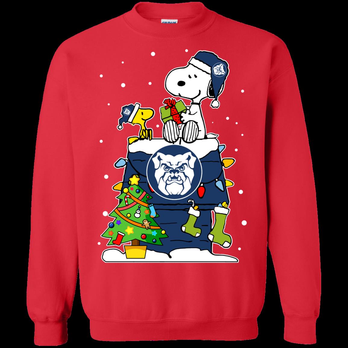 Butler Bulldogs Ugly Christmas Sweaters Snoopy T Shirt Hoodies Sweatshirt 4 » Cool Gifts for You - Mfamilygift Butler Bulldogs Ugly Christmas Sweaters Snoopy T Shirt Hoodies Sweatshirt 4