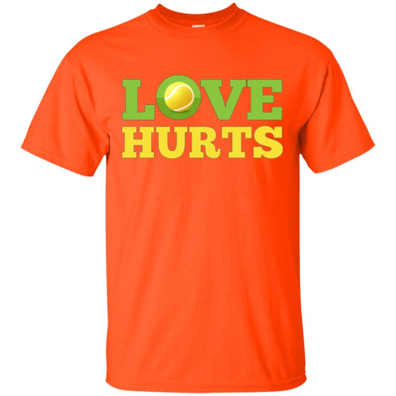 Buy Retro Tennis Sports Love Hurts Outdoor Novelty T-Shirt 4 » Cool Gifts for You - Mfamilygift Buy Retro Tennis Sports Love Hurts Outdoor Novelty T-Shirt 4