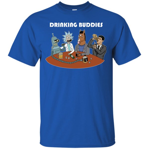Buy Rick and Morty, Archer, BoJack Horseman Drinking Buddies Shirt 1 » Cool Gifts for You - Mfamilygift Buy Rick and Morty, Archer, BoJack Horseman Drinking Buddies Shirt 1