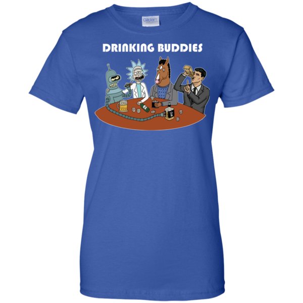 Buy Rick and Morty, Archer, BoJack Horseman Drinking Buddies Shirt 2 » Cool Gifts for You - Mfamilygift Buy Rick and Morty, Archer, BoJack Horseman Drinking Buddies Shirt 2
