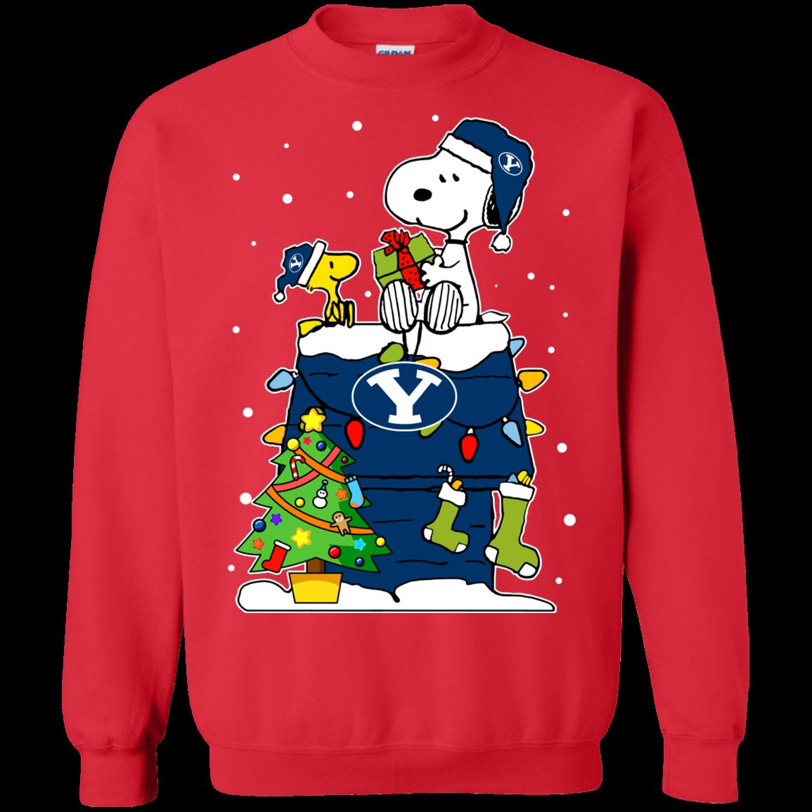 Byu Cougars Ugly Christmas Sweaters Snoopy Woodstock T Shirt Hoodies Sweatshirt 4 » Cool Gifts for You - Mfamilygift Byu Cougars Ugly Christmas Sweaters Snoopy Woodstock T Shirt Hoodies Sweatshirt 4
