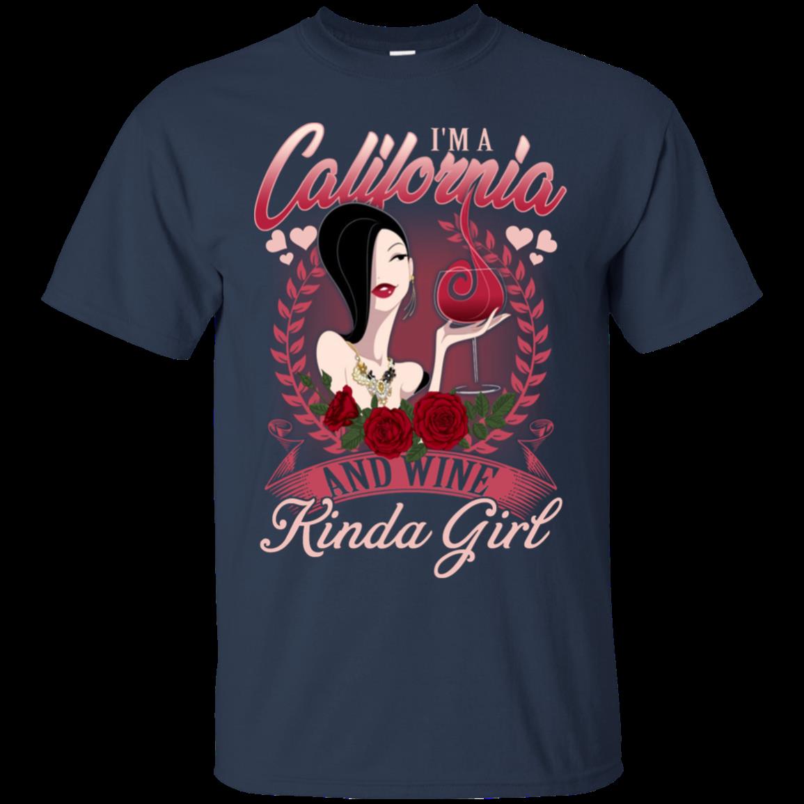 California Girl Wine Shirts Wine Kinda Girl 1 » Cool Gifts for You - Mfamilygift California Girl Wine Shirts Wine Kinda Girl 1