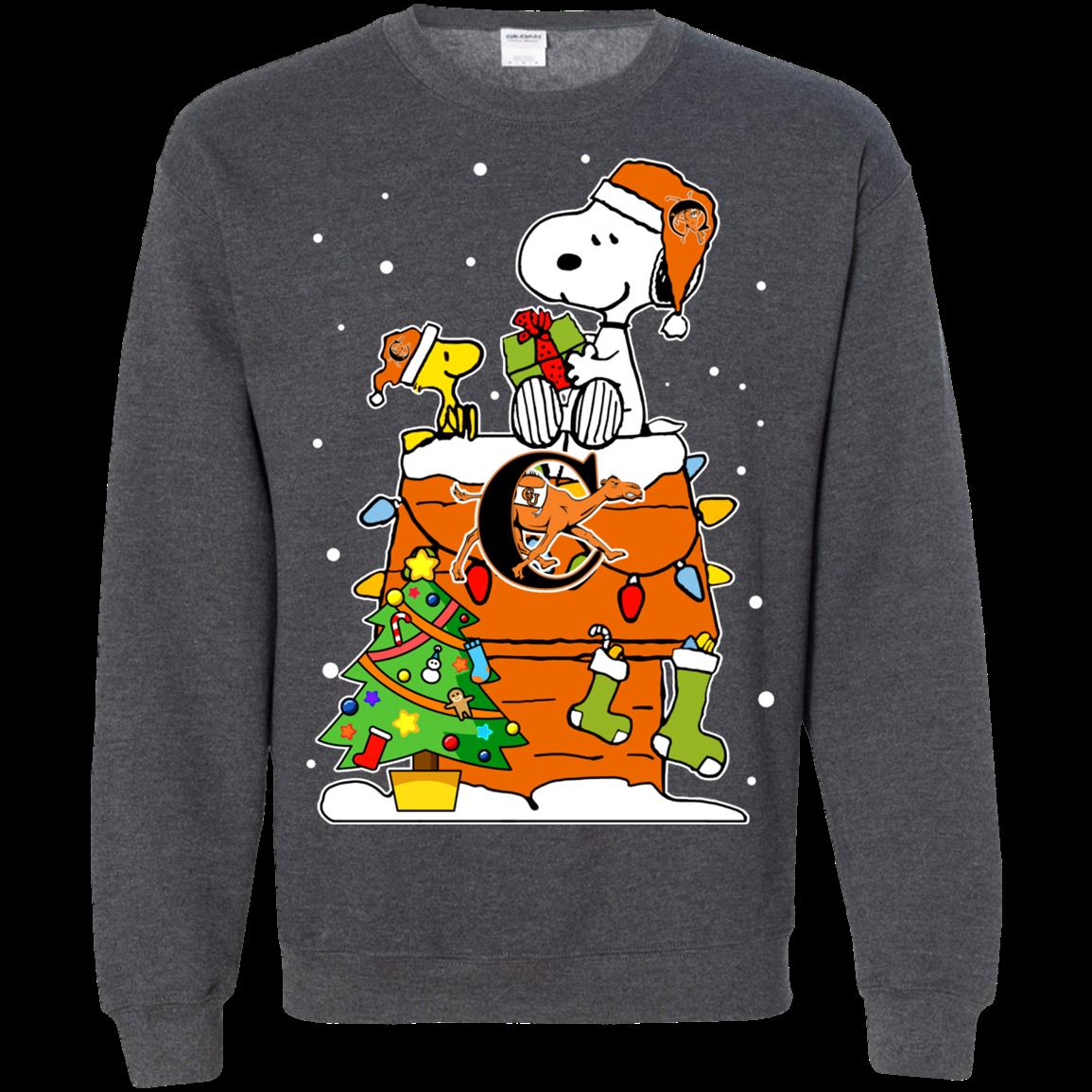 Campbell Fighting Camels Ugly Christmas Sweaters Snoopy Hoodies Sweatshirts 2 » Cool Gifts for You - Mfamilygift Campbell Fighting Camels Ugly Christmas Sweaters Snoopy Hoodies Sweatshirts 2